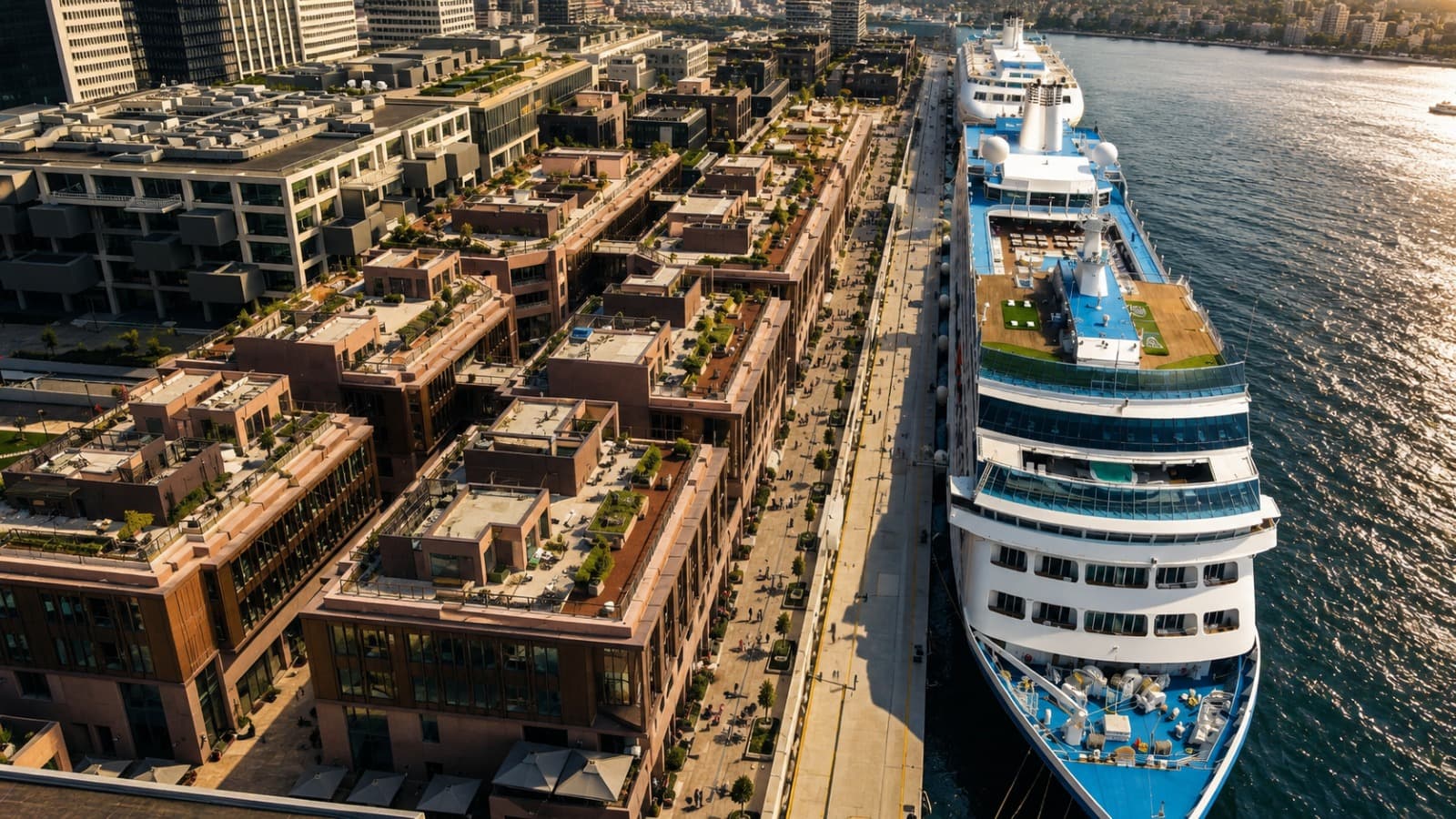 İstanbul Galataport manzarası — Avukat Hamza Kıyağan